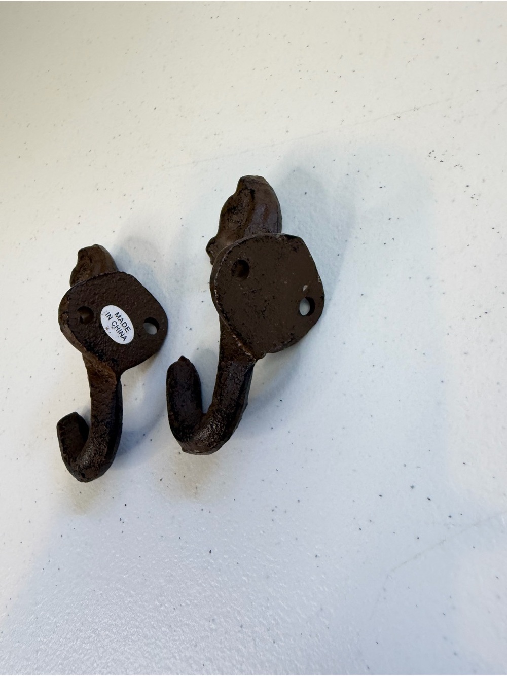 Vintage Cast Metal Seahorse Wall Hooks Coastal Nautical Boho Beach House Decor - Picture 4 of 5